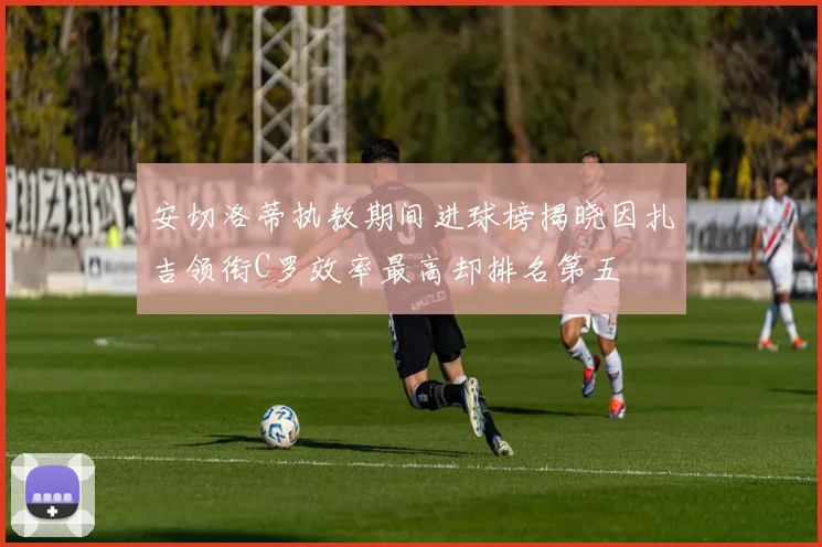 安切洛蒂执教期间进球榜揭晓因扎吉领衔C罗效率最高却排名第五
